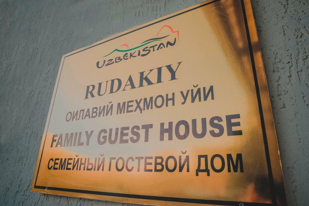 Rudakiy Guest House Bukhara Esterno foto
